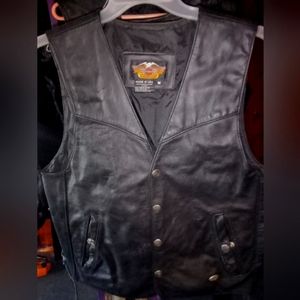 Harley Davidson Leather Vest